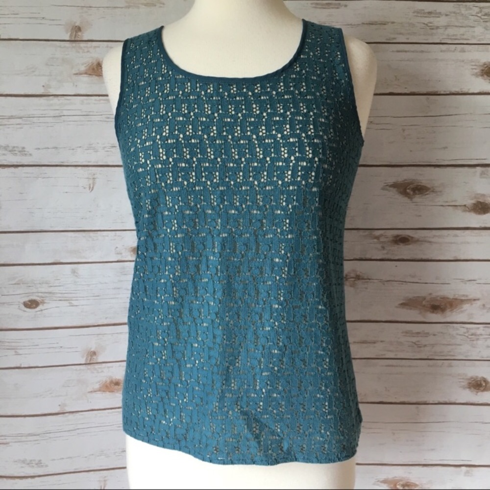 Ann Taylor Teal Top